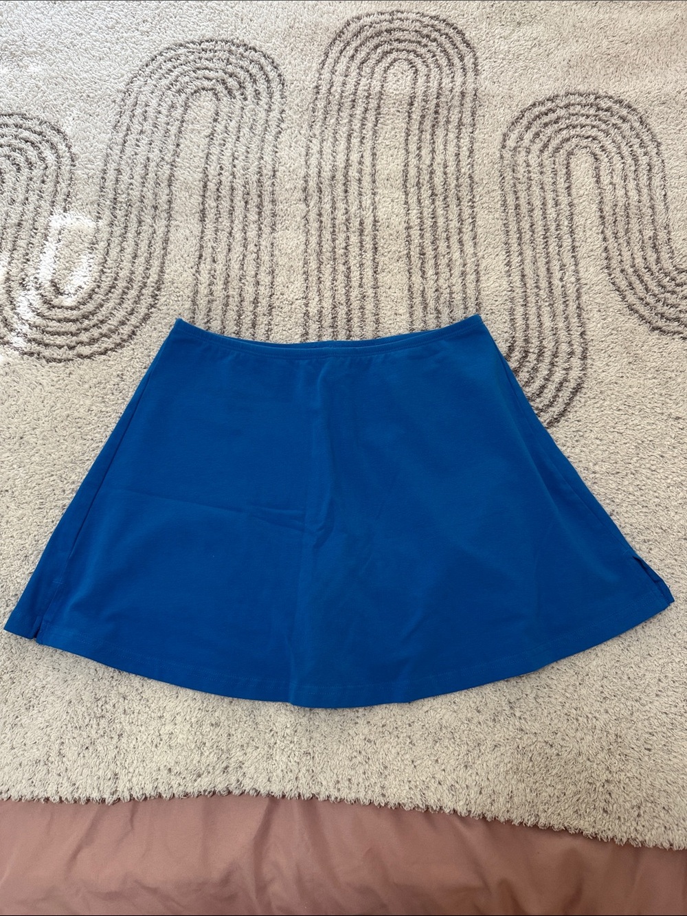 Blue A-Line Skirt